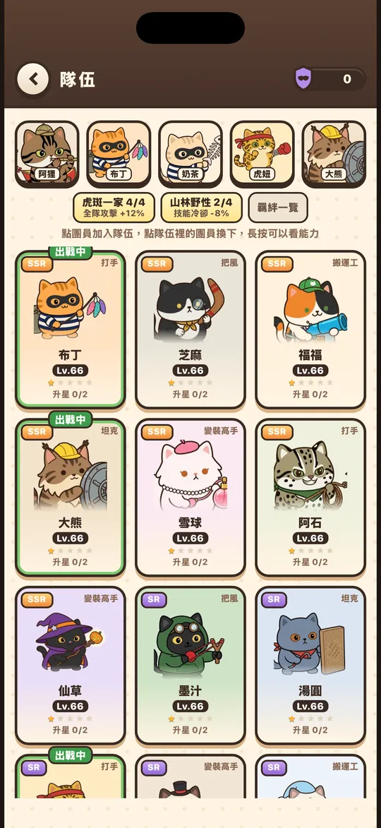 羈絆組合